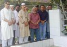 মতলবে দাদা-দাদীর কবর জিয়ারত করলেন আশিক চৌধুরী