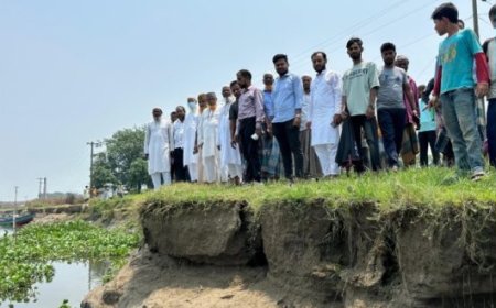 ‘মেঘনা-ধনাগোদা নদী ভাঙ্গন রোধে স্থায়ী প্রকল্প গ্রহণ করা হবে’