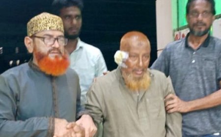 চাঁদপুর মসজিদে খতিবকে ছুরিকাঘাত: উন্নত চিকিৎসার জন্য ঢাকায় স্থানান্তর, মামলা দায়ের চাঁদপুর, ১২ জুলাই ২০২৫